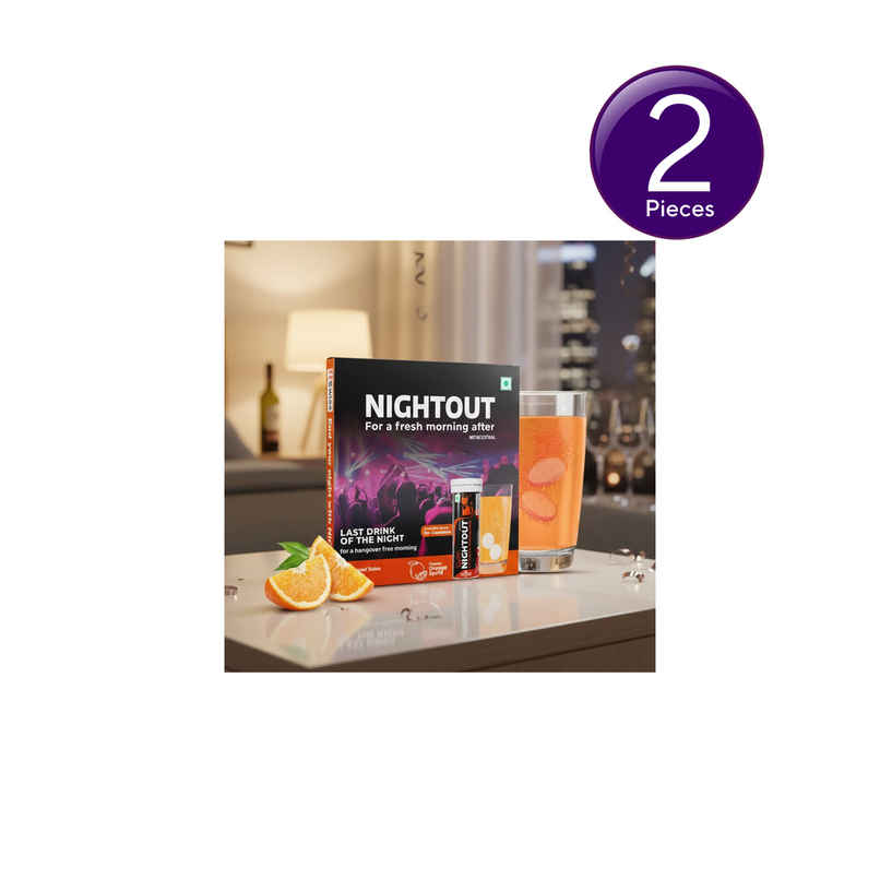 Fast&Up NightOut Hangover Solution| Orange Spritz Flavour Combo