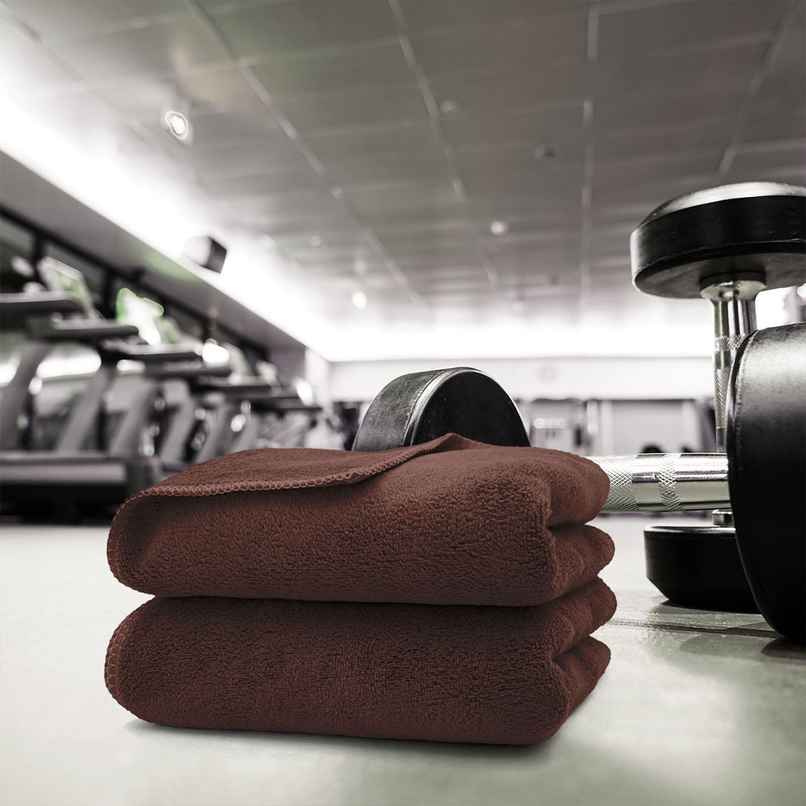 Sassoon Microfiber Gym-Sports Towel | Cocoa | 40 x 60 cm Sassoon Microfiber Gym-Sports Towel | Cocoa | 40 x 60 cm