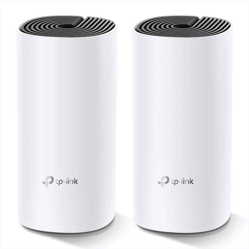 TP-Link Deco M4(2-Pack) AC1200 Whole Home Mesh Dual Band Wi-Fi System, Network Booster - White TP-Link Deco M4(2-Pack) AC1200 Whole Home Mesh Dual Band Wi-Fi System, Network Booster - White
