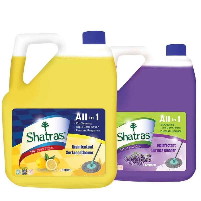 Shatras Citrus & Lavender Disinfectant Surface & Floor Cleaner Liquid
