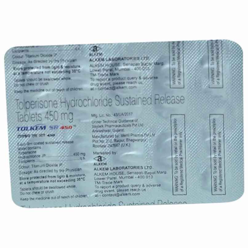 Tolkem SR 450 Tablet