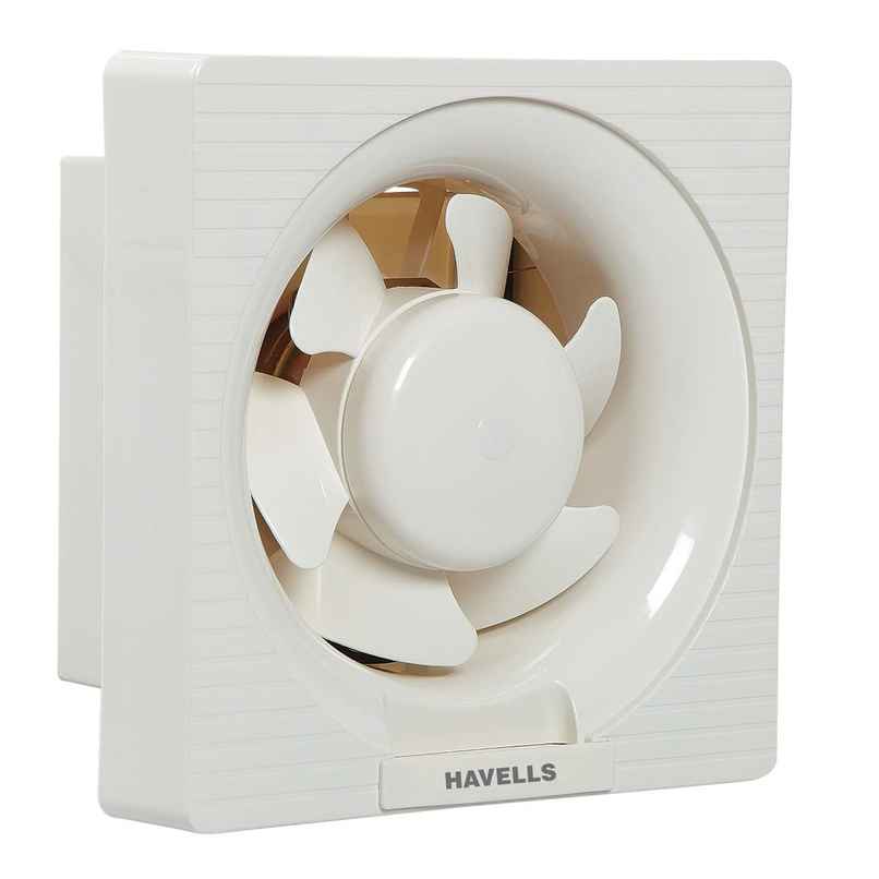 Havells Ventil Air Dx Exhaust Fan, 150mm, Cut Out Size: 6.8X6.8 Square Inches, White Havells Ventil Air Dx Exhaust Fan, 150mm, Cut Out Size: 6.8X6.8 Square Inches, White