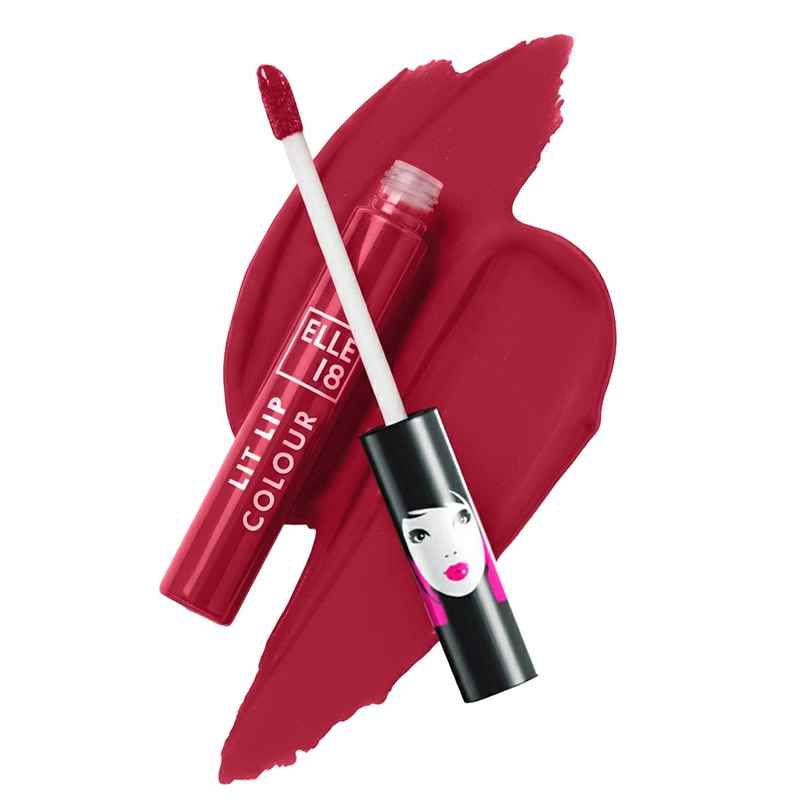 Elle 18 Liquid Lip Color | Wanderlust Red