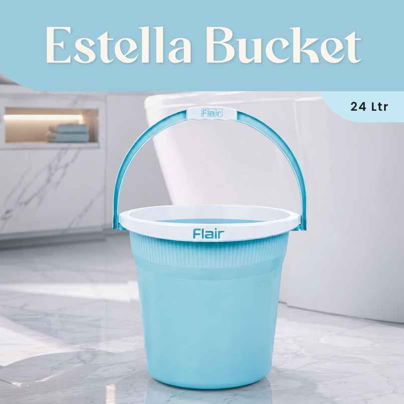 Flair Estella Home Bucket | 24 L | Blue