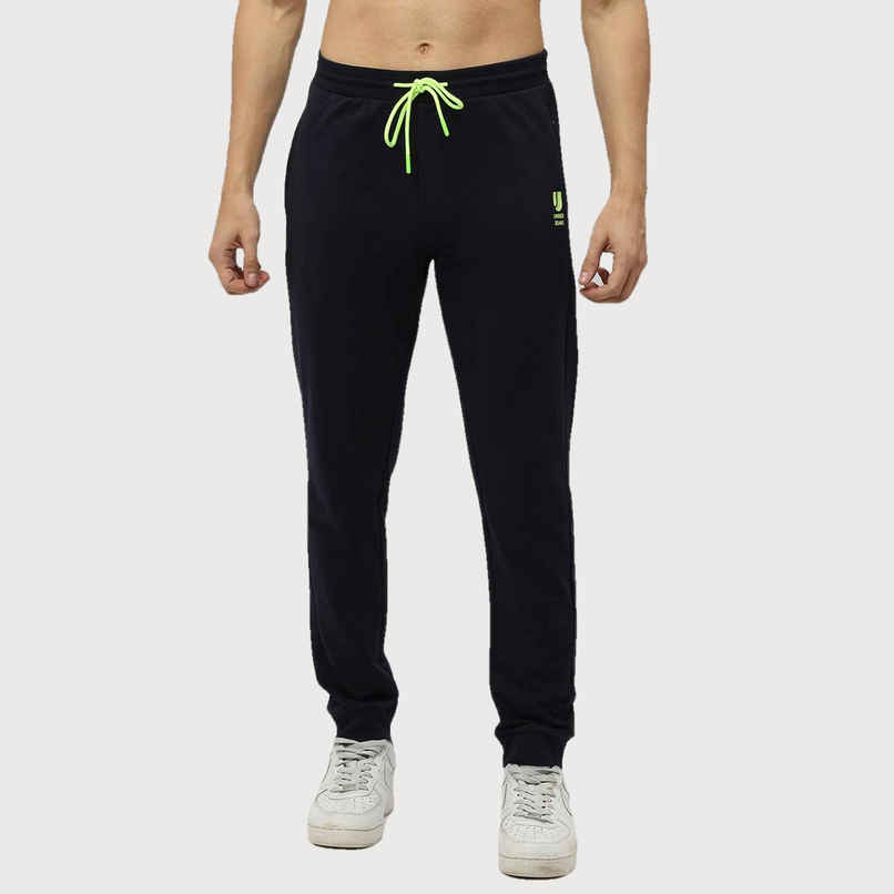 Underjeans by Spykar Knitted Trackpant | Navy | L Underjeans by Spykar Knitted Trackpant | Navy | L