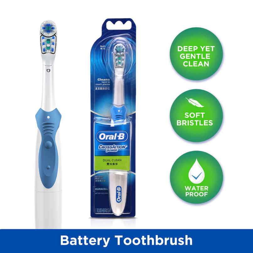 Oral-B Cross Action Battery Powered Electric Toothbrush