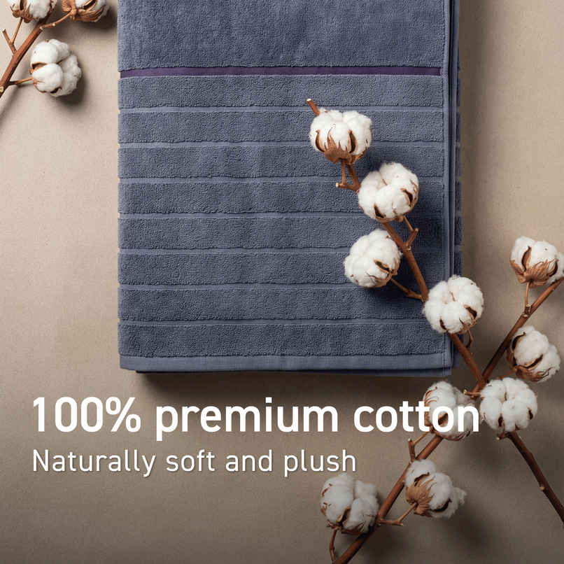 DaMENSCH Better Basic Premium Cotton Bath Towel | Grey DaMENSCH Better Basic Premium Cotton Bath Towel | Grey