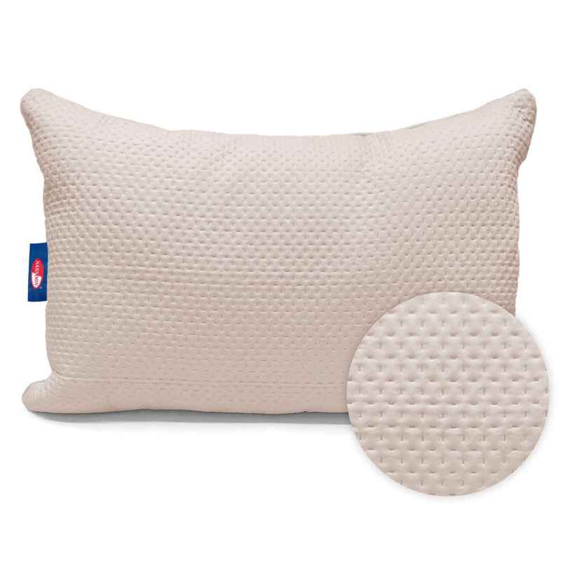 Sassoon Laika Microfiber Quilted Pillow (Beige) Sassoon Laika Microfiber Quilted Pillow (Beige)