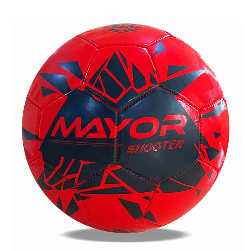 Mayor Shooter Football (Size-5, Red) Mayor Shooter Football (Size-5, Red)