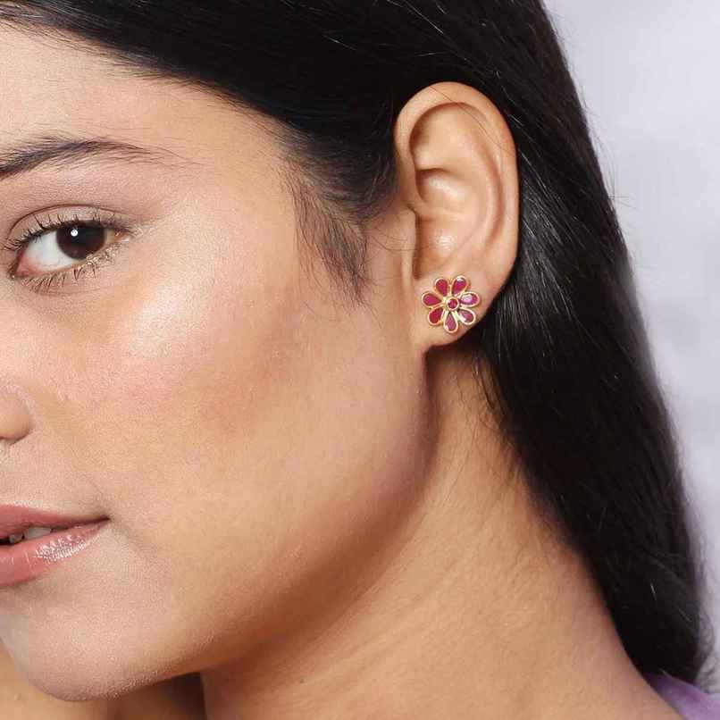 Unniyarcha Sweet Flower Earrings