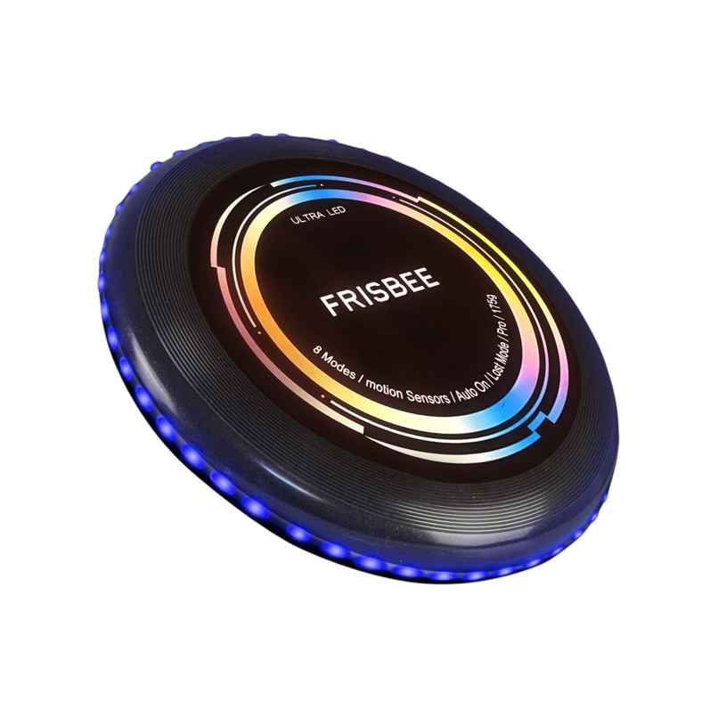 Kidology 36 LED Flying Frisbee Disc for Kids | Smart Modes | Glow in the Dark - Blue Kidology 36 LED Flying Frisbee Disc for Kids | Smart Modes | Glow in the Dark - Blue