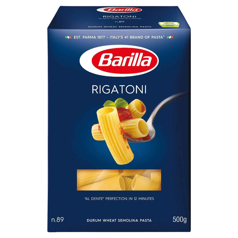 Barilla Rigatoni Durum Wheat Pasta Barilla Rigatoni Durum Wheat Pasta