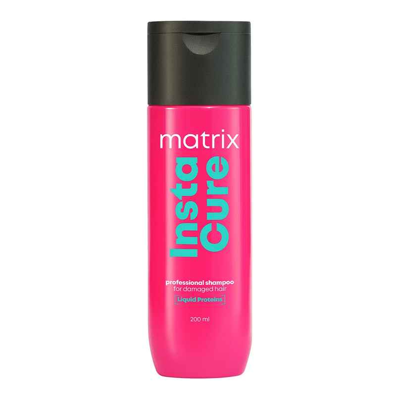 Matrix InstaCure Liquid Protein Shampoo for Damaged Hair | Reduce Split Ends, Breakage, Paraben Free