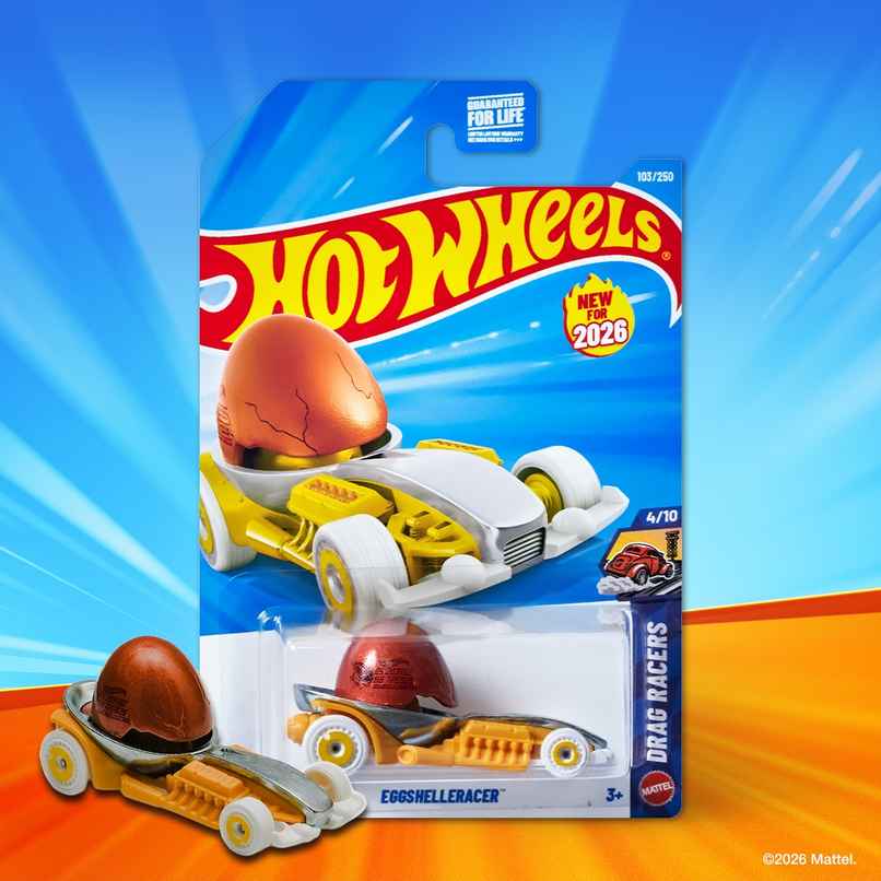 Hot Wheels Worldwide Basic Car HW EGGSHELLRACER Toy Car for Kids and Collectors Hot Wheels Worldwide Basic Car HW EGGSHELLRACER Toy Car for Kids and Collectors