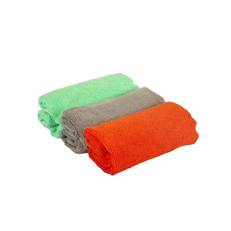 Swachh Touch Microfiber Cleaning Cloths | Multipurpose Use |3 pcs - 40x40 cm - 340 GSM