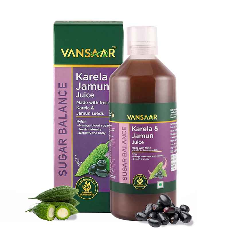 Vansaar 45+ Karela Jamun Juice