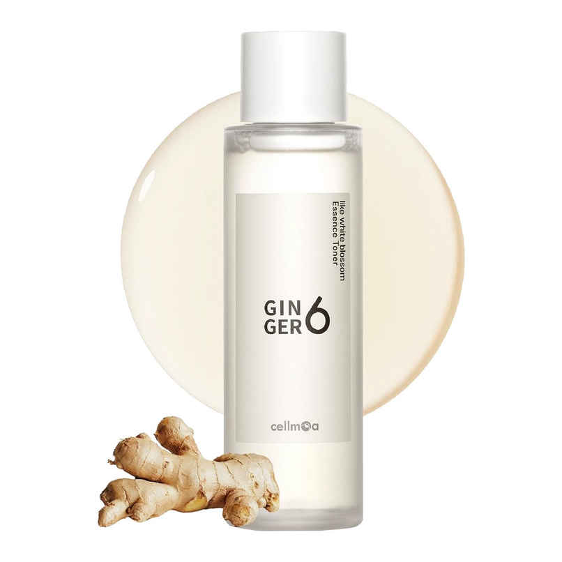 GINGER6 White Blossom Toner | 86% Ginger Water, Brightening, Anti-Aging, Niacinamide, Peptides,Vegan GINGER6 White Blossom Toner | 86% Ginger Water, Brightening, Anti-Aging, Niacinamide, Peptides,Vegan