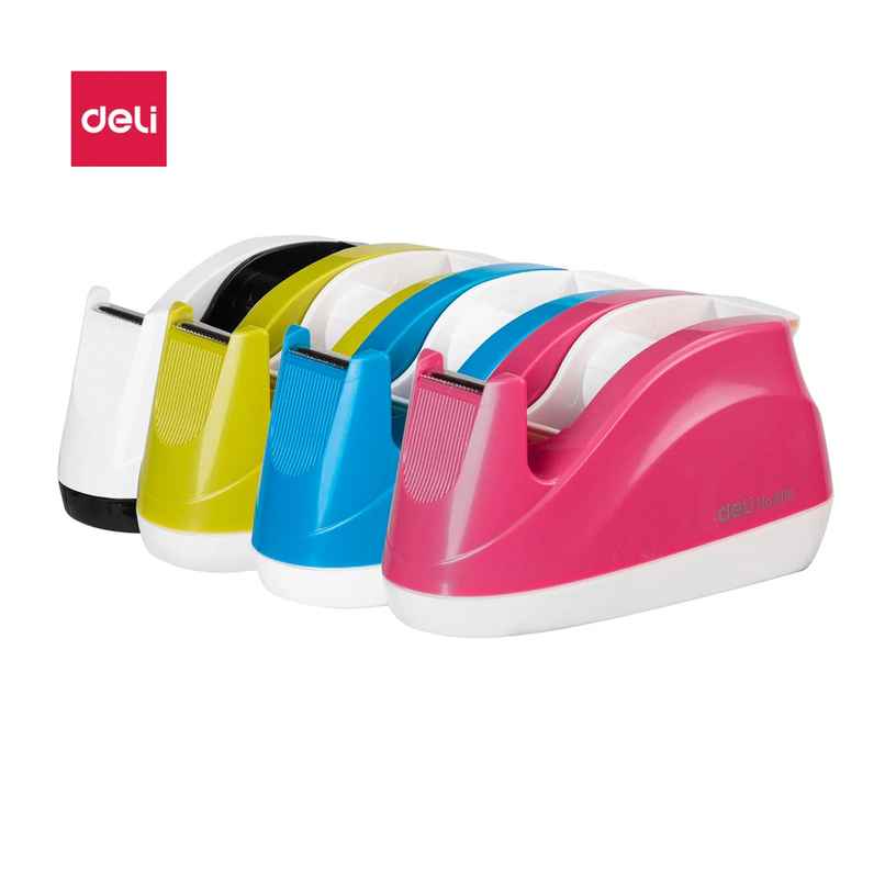 Deli W808 Tape Dispenser For Tape With Width Of 18mm (Colour May Vary) Deli W808 Tape Dispenser For Tape With Width Of 18mm (Colour May Vary)