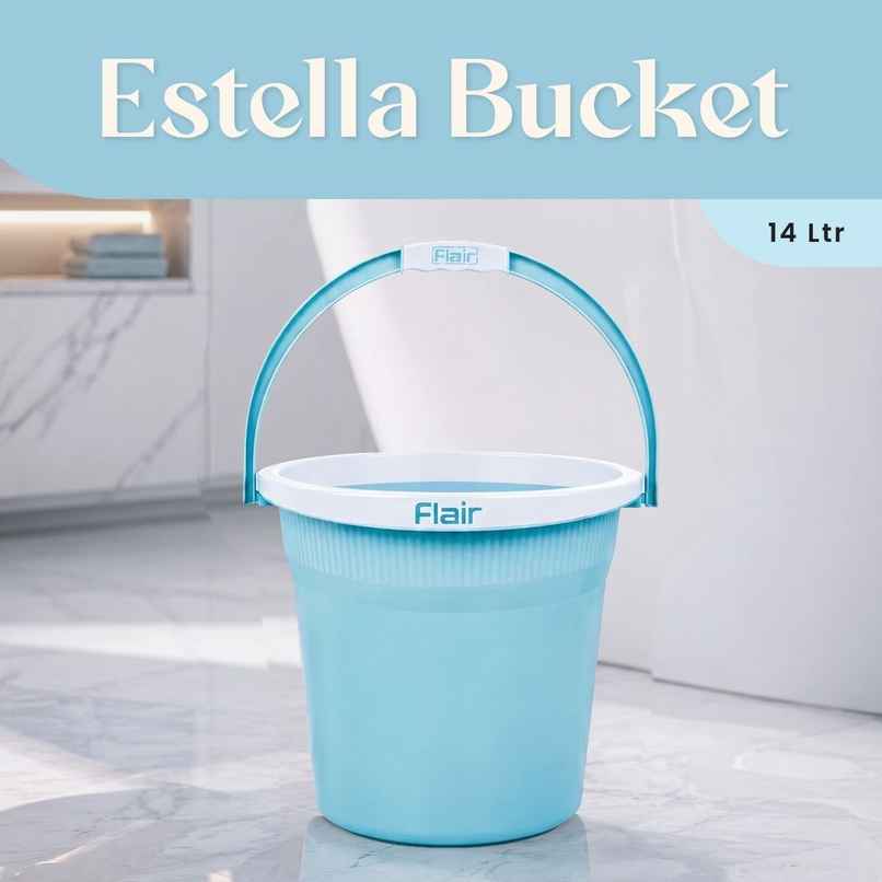 Flair Estella Home Bucket | 14 L | Blue