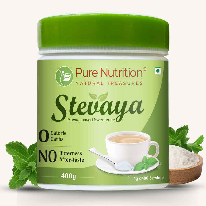 Pure Nutrition Stevaya Stevia Sweetener powder| Sugar Free, Zero Calorie