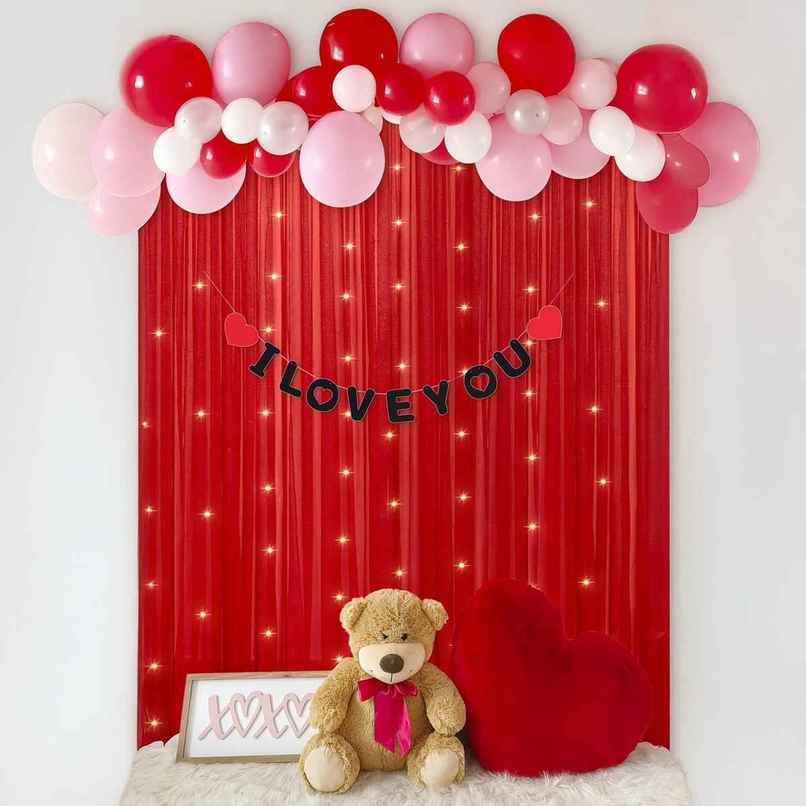 I Love You Red & Pink Balloon for Decoration | Special You