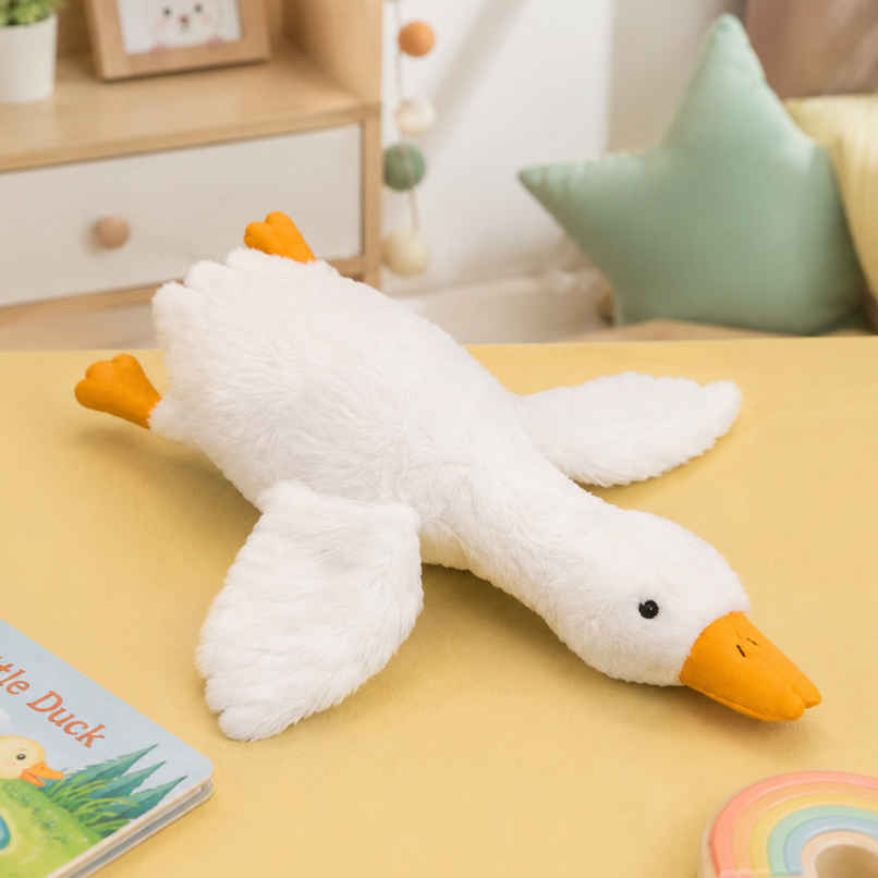 ToyTales Sleeping Duck Plush Toy | Stuffed Animal Soft Toy | Birthday Gift for Kids | Gift Baby | 45cm