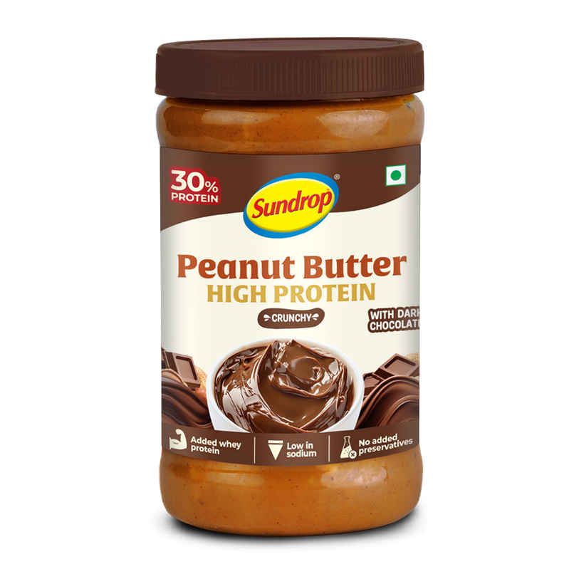 Sundrop Peanut Butter High Protein- Dark Chocolate