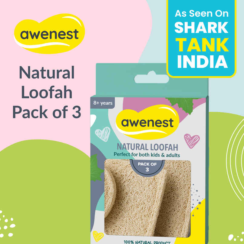 Awenest Natural Exfoliating Loofah