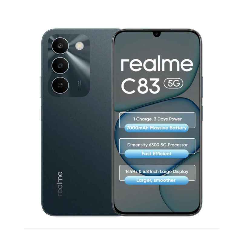 Realme C83 5G | 4 GB RAM | 64 GB Storage | Sprouting Green Realme C83 5G | 4 GB RAM | 64 GB Storage | Sprouting Green