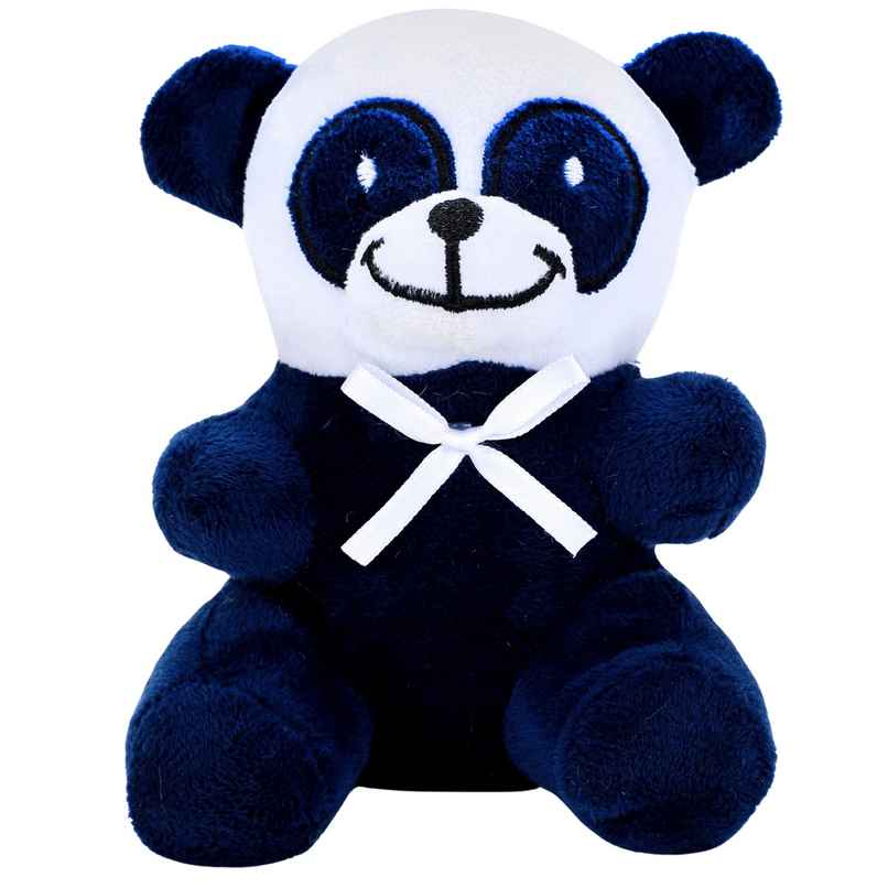 ToyTales Mini Panda Teddy Bear Soft Toy | Plushie Stuffed Animal Toys | Birthday Gift for Kids | Black | 19cm ToyTales Mini Panda Teddy Bear Soft Toy | Plushie Stuffed Animal Toys | Birthday Gift for Kids | Black | 19cm