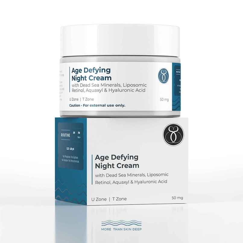 Seasoul Anti-Ageing Night Cream With Dead Sea Minerals Liposomal Retinol Aquaxyl & Hyaluronic Acid