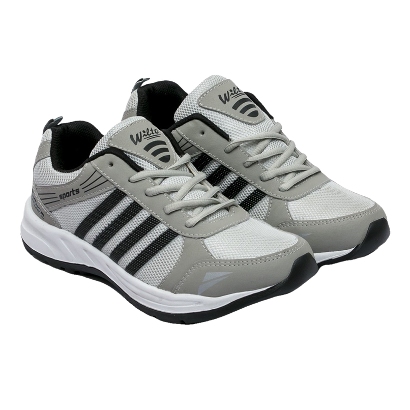 Asian Wndr-13 Men Sports Shoes | Grey-Black | Size-7
