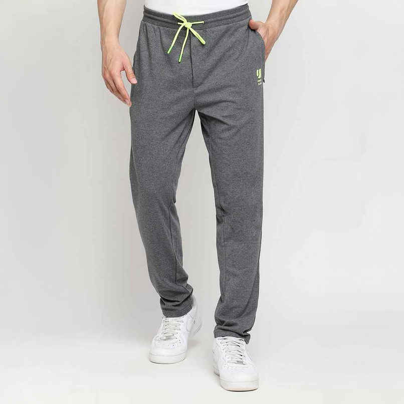 Underjeans by Spykar Men's Pure Cotton Pyjama | Charcoal Melange - M Underjeans by Spykar Men's Pure Cotton Pyjama | Charcoal Melange - M
