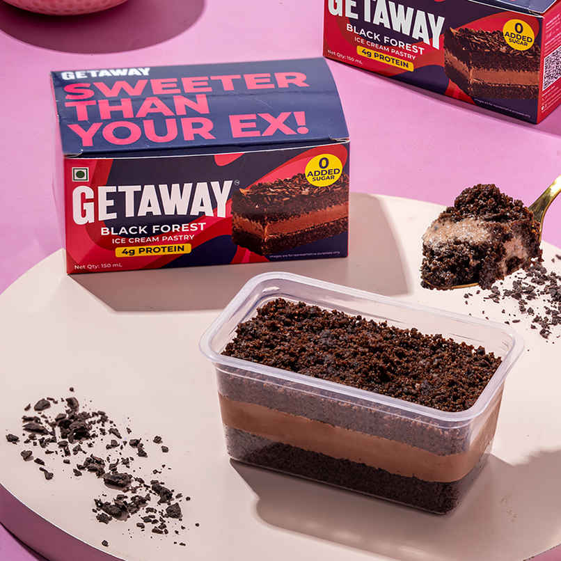 Get-A-Way Black Forest Ice Cream Pastry