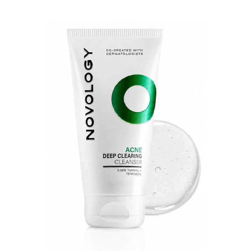 Novology Acne Clearing Cleanser For Acne, Whiteheads And Blackheads|Suitable For Sensitive Skin Novology Acne Clearing Cleanser For Acne, Whiteheads And Blackheads|Suitable For Sensitive Skin