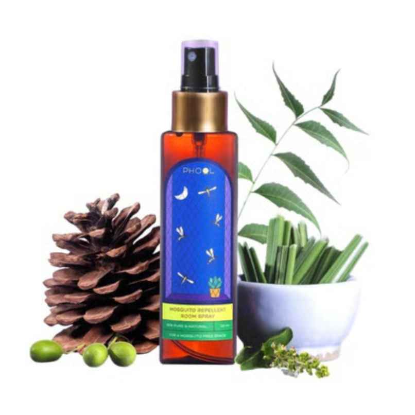 Phool Mosquito Repellent Room Spray | 100% Natural And Chemical Free Baby And Pet Safe