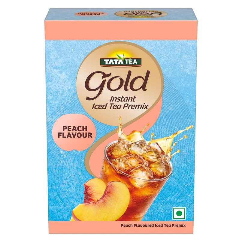 Tata Tea Gold Instant Peach Iced Tea Premix
