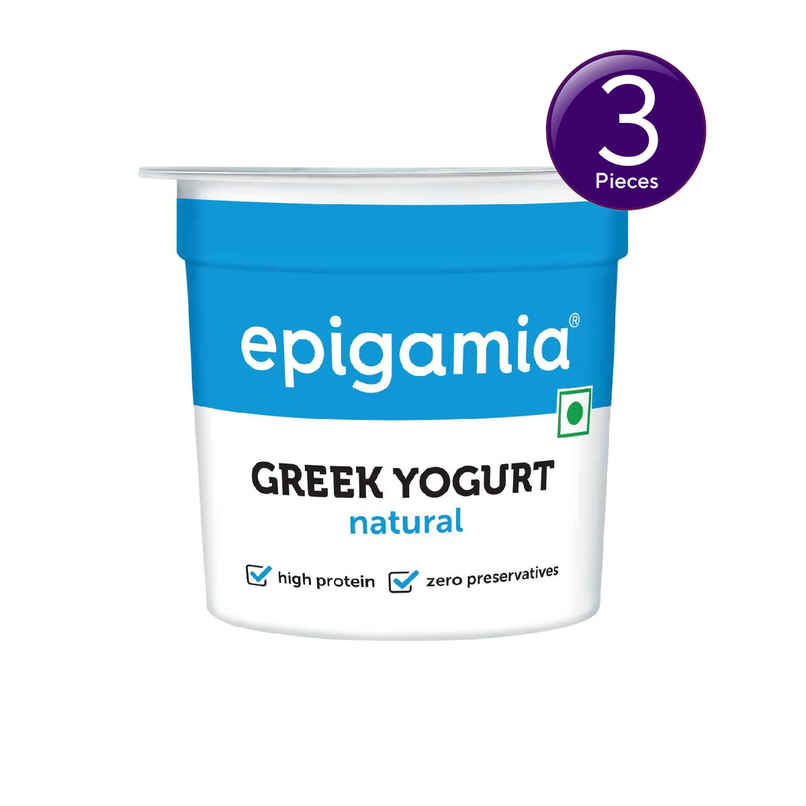 Epigamia Greek Yogurt- Natural | Combo