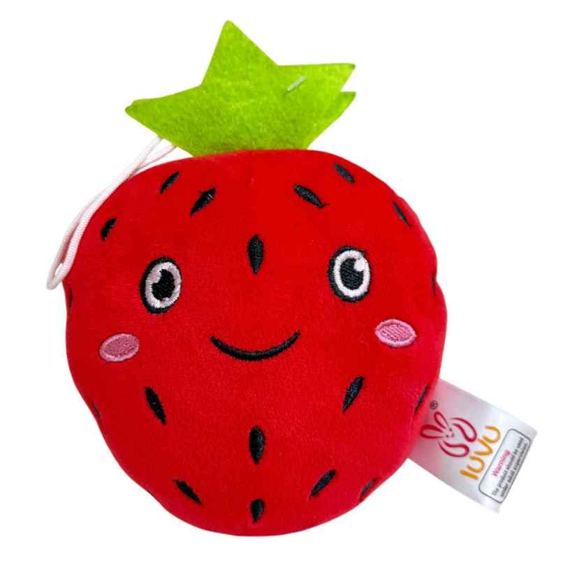 Hamleys LUVU 15cm Strawberry Soft Toy Hamleys LUVU 15cm Strawberry Soft Toy