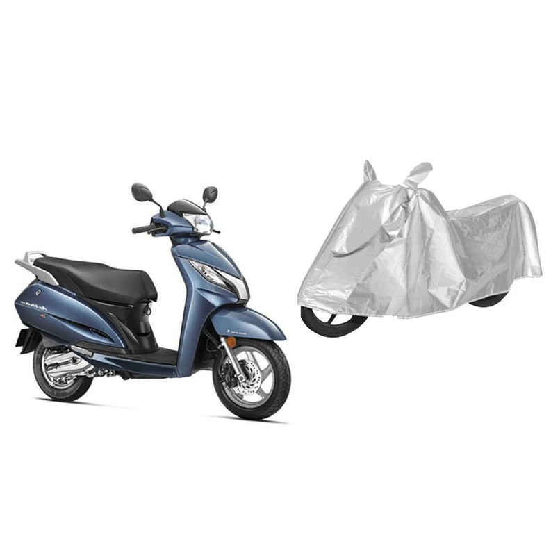 Sheen SBCsilver01 Waterproof Two Wheeler Cover for Honda (Activa, Silver)
