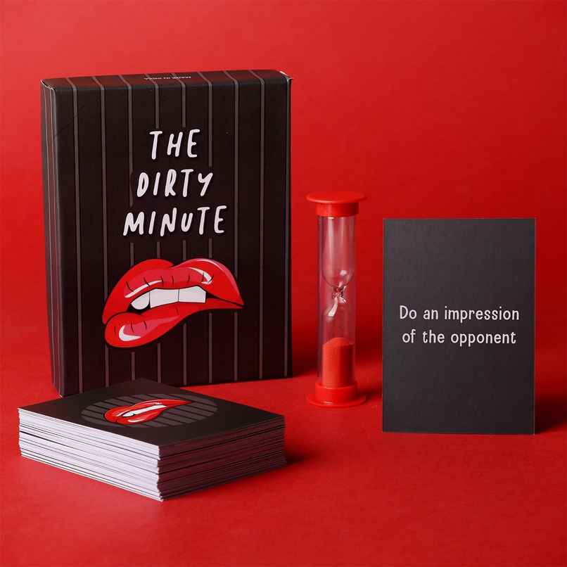 The Dirty Minute Adult Party Card Game | Propcon