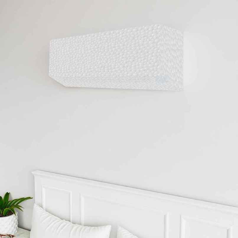 Kuber Industries AC Cover | PVC Stone Design AC Cover | AC Cover for Indoor
