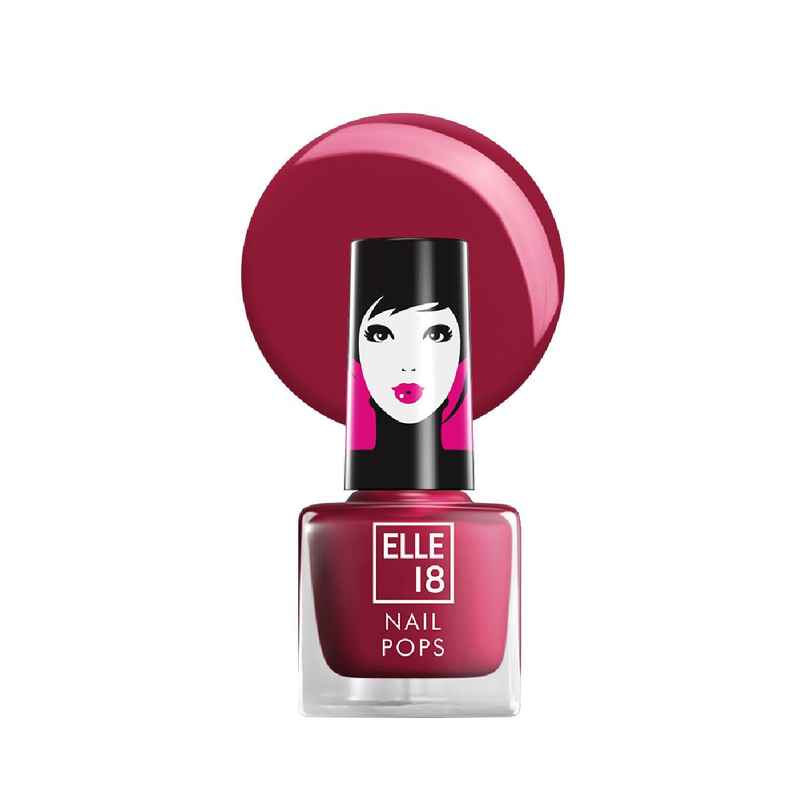 Elle 18 Nail Pops Nail Colour | Chip Resistant | Quick Drying | Glossy Finish | Shade 127 Elle 18 Nail Pops Nail Colour | Chip Resistant | Quick Drying | Glossy Finish | Shade 127