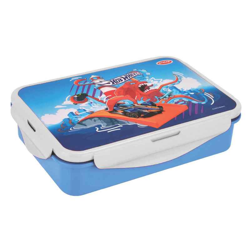 Hotwheels Hyper Locked 950 Kids Lunch Box | Leak Proof, BPA Free | PRATAP