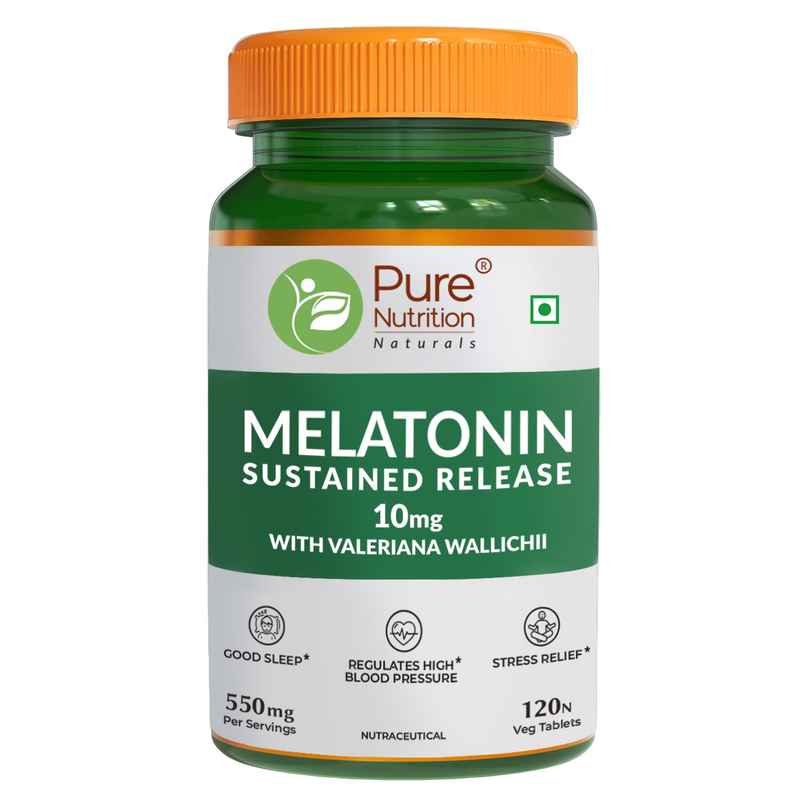 Pure Nutrition Melatonin 10mg | Sleep Support & Relaxation | 120 Tablets Pure Nutrition Melatonin 10mg | Sleep Support & Relaxation | 120 Tablets