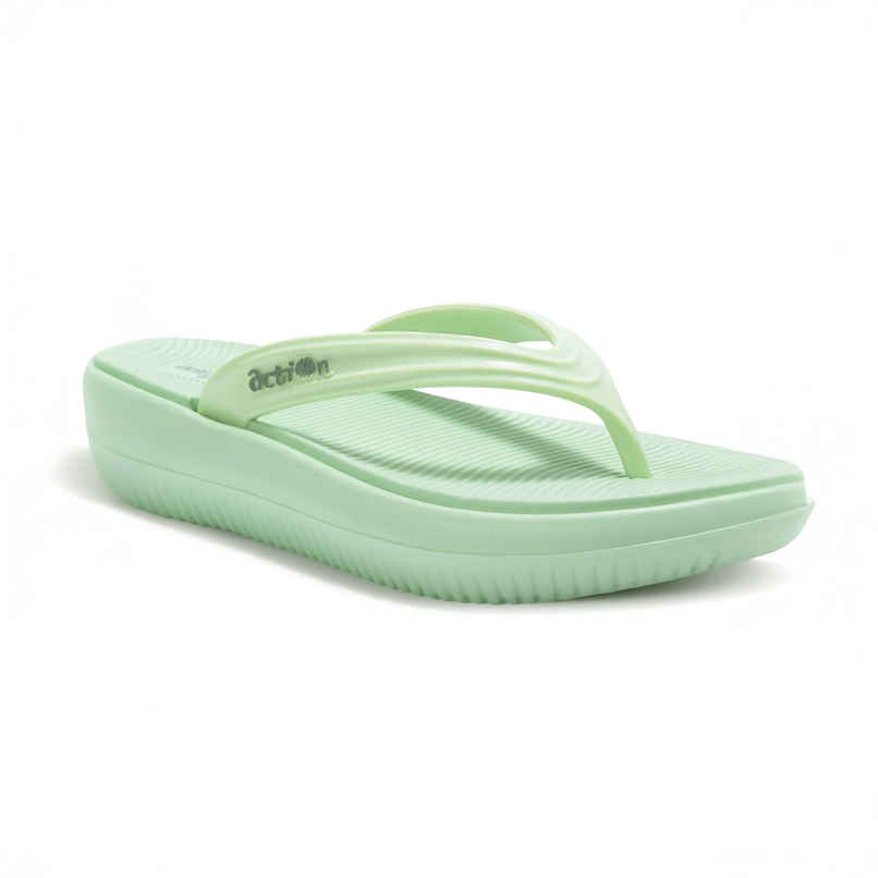 Action Eva Flotter Womens Eva Slippers | Uk | 4 | Spring Green