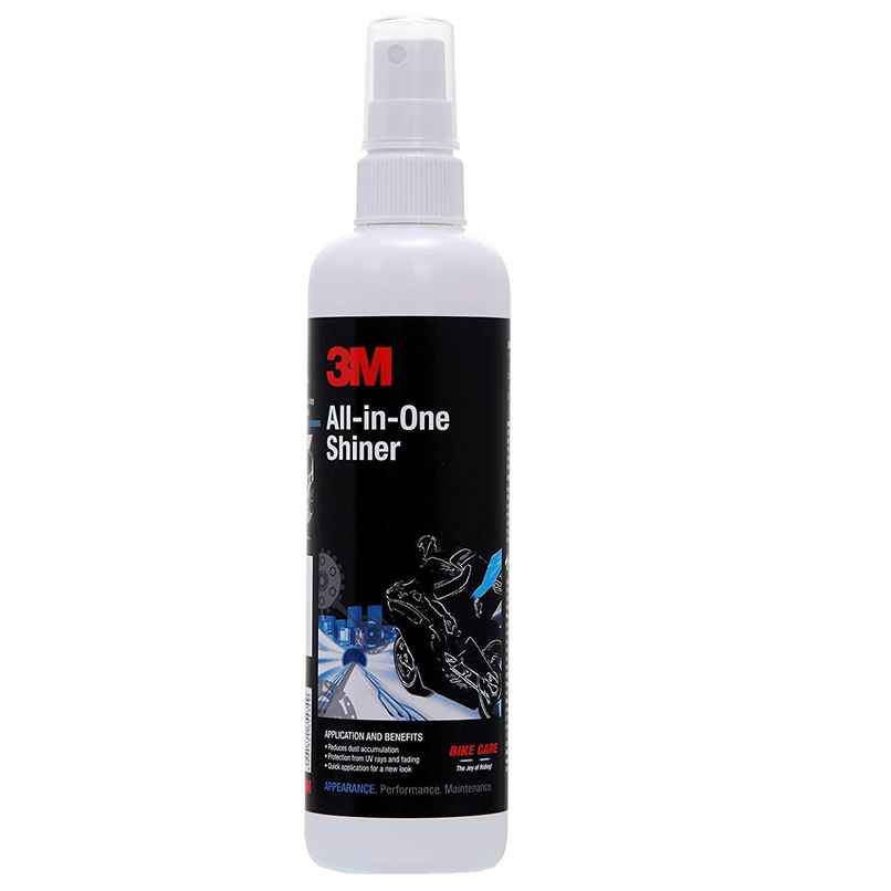 3M All-in-One Shiner | Restore Shine on Plastic And Leather Parts on Bikes 3M All-in-One Shiner | Restore Shine on Plastic And Leather Parts on Bikes