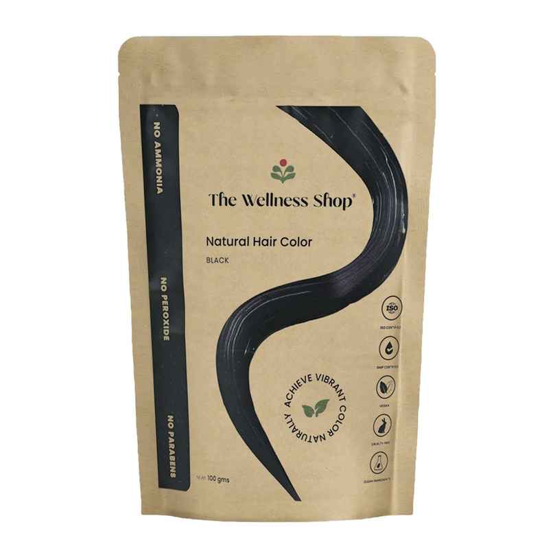 The Wellness Shop Natural Hair Colour Black