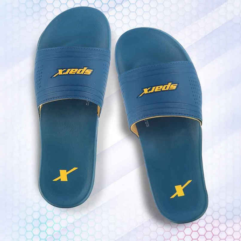Sparx Slides Sfg-144 Blue For Men Size-9
