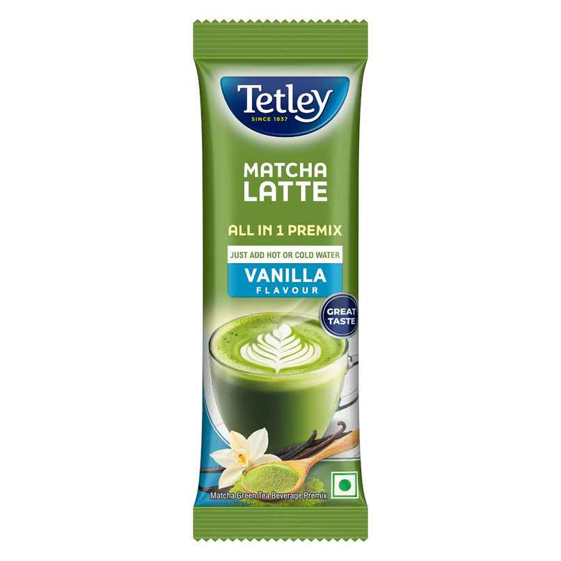 Tetley Matcha Latte | Vanilla Flavour | All-in-1 Premix